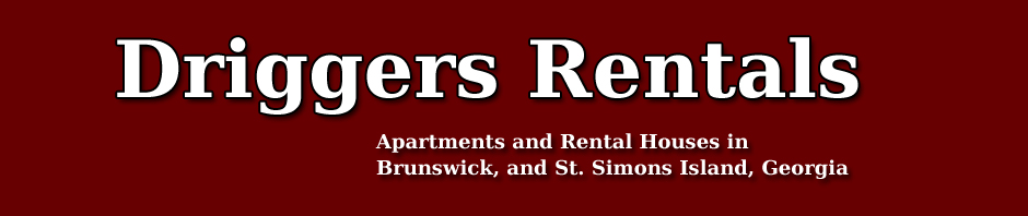 Driggers Rentals – Apartments, Housing, Brunswick & St. Simons Island,  Georgia